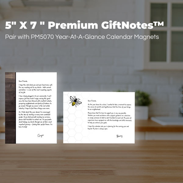 5" x 7 " Premium GiftNotes™