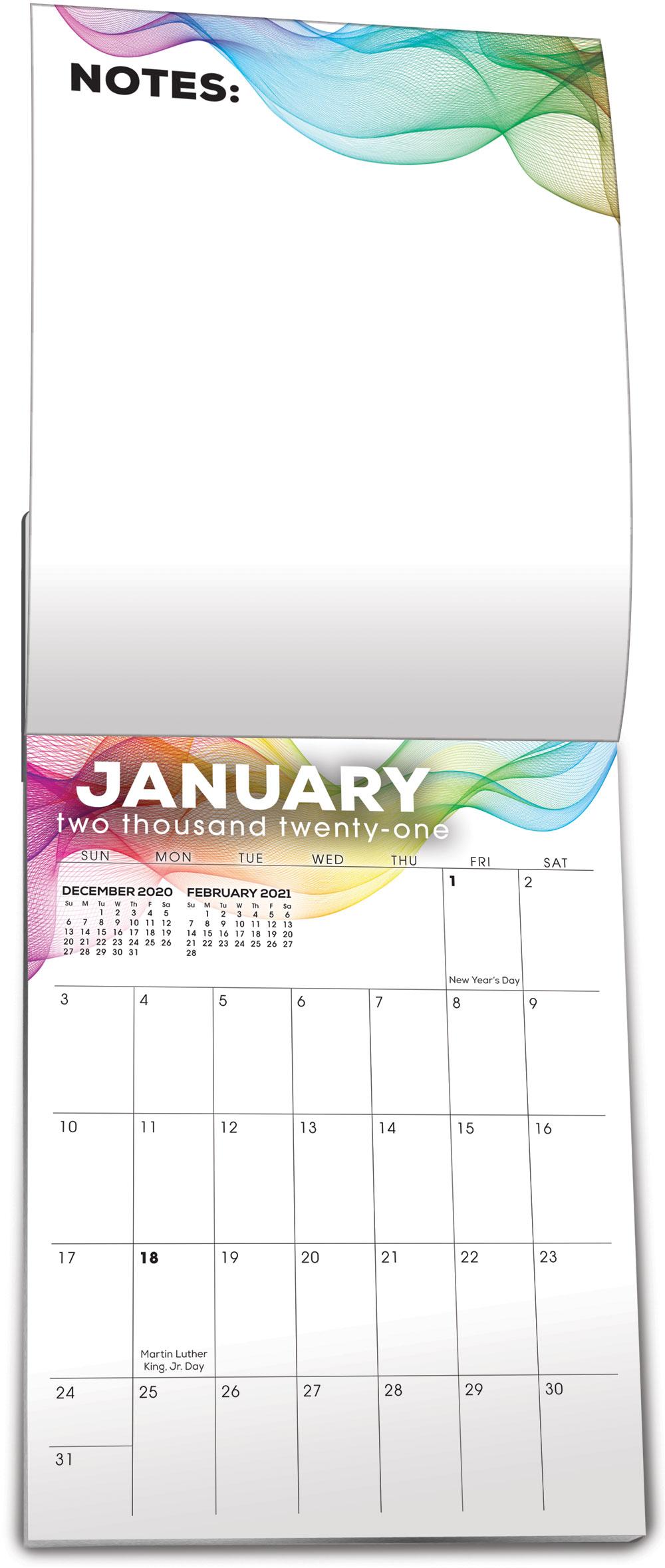 Jumbo Planner Calendar Pages