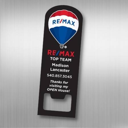 REMAX bottle opener for real estate agents