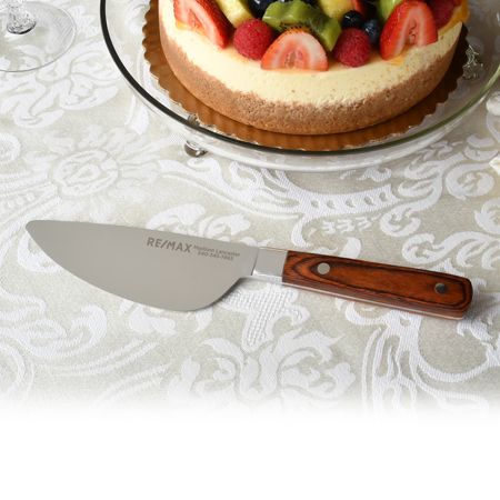 classic cake and pie knife realtor closing gift