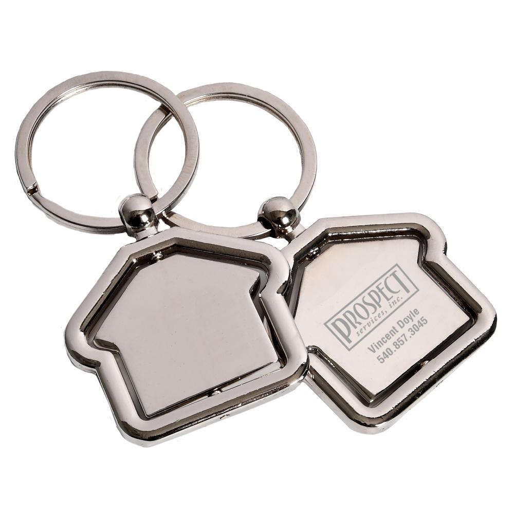 Personalized Custom Engraved Logo Zinc Alloy Metal Key Holder Permanent  Dual Durable Clasp Magnetic Keychain Magnet Keyring - China Hot Selling,  Customized