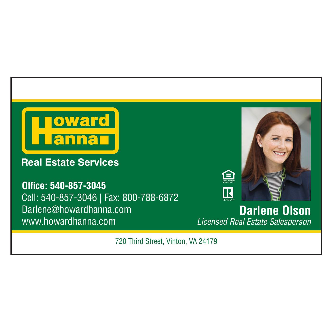 Howard Hanna Business Card