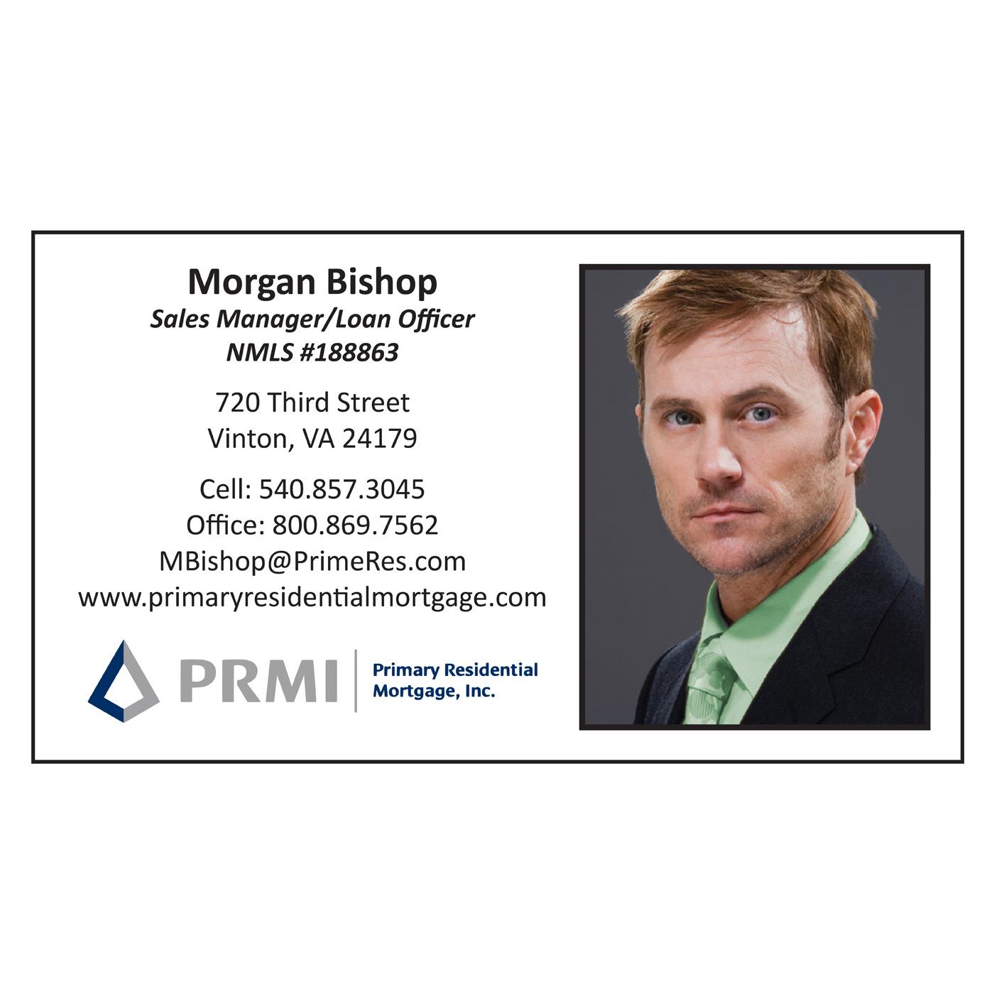 PRMI standard business card