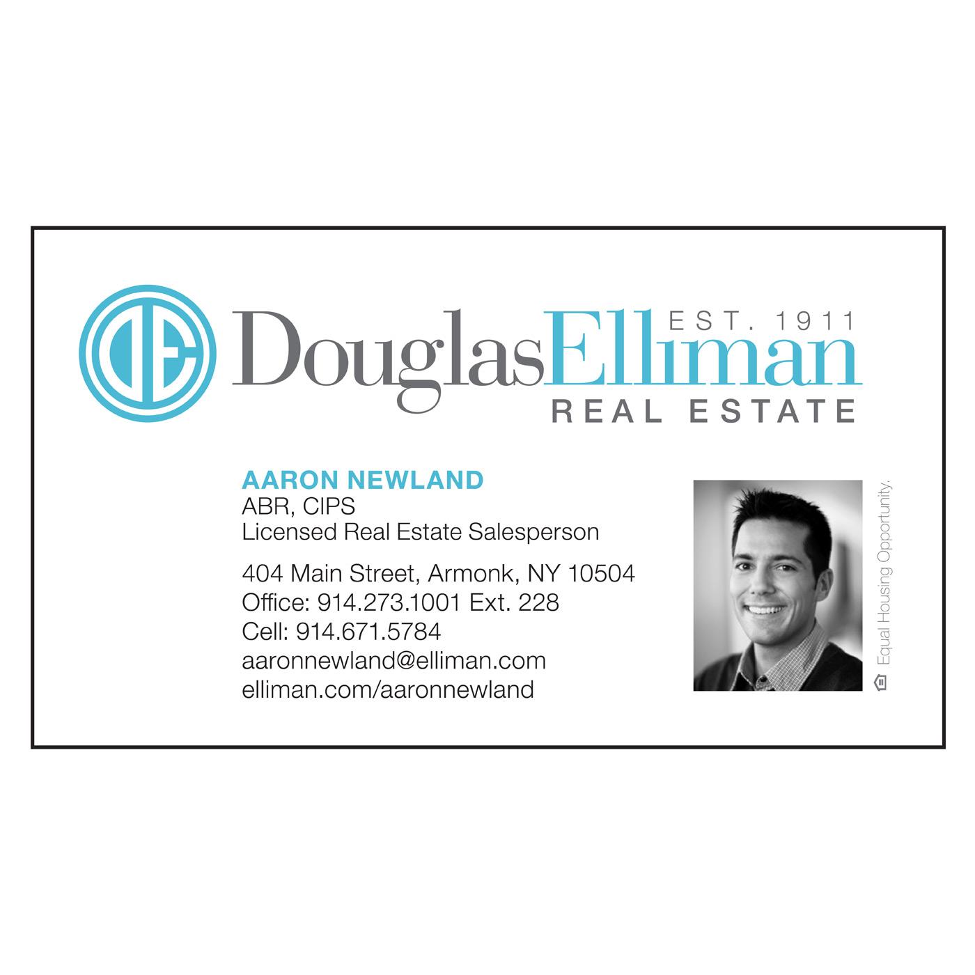 Douglas Elliman business card