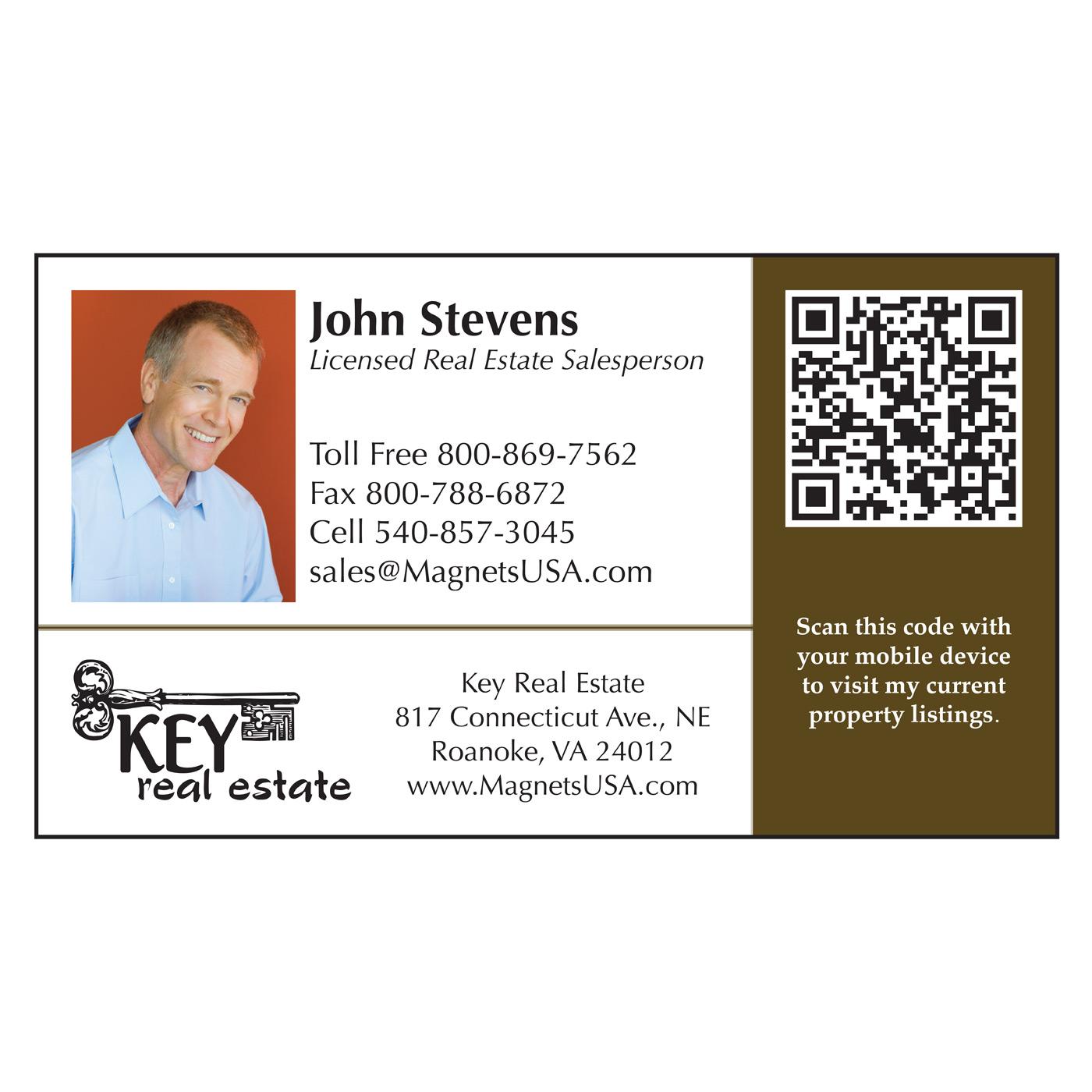 Business Card with QR code