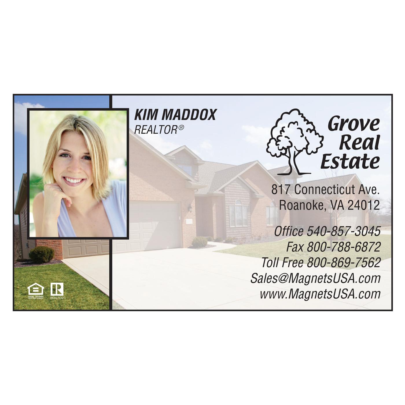 real estate business card