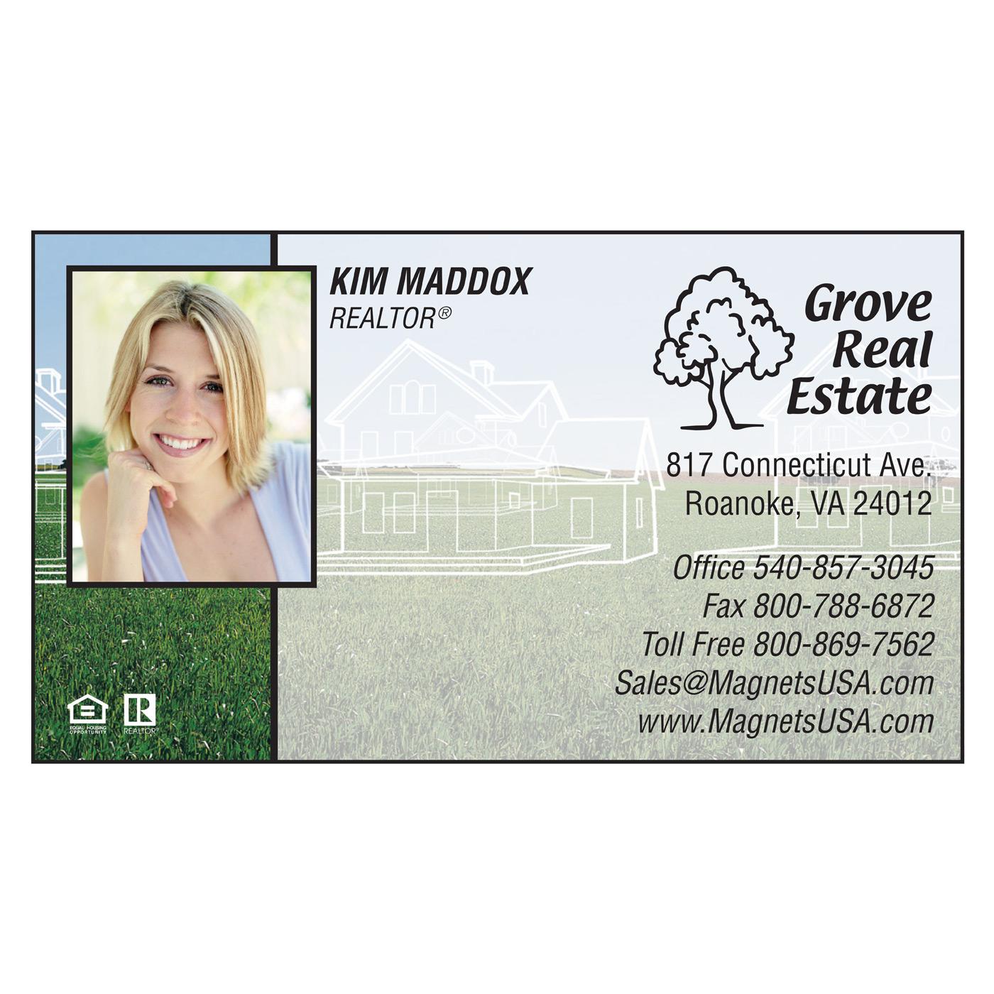 real estate business card