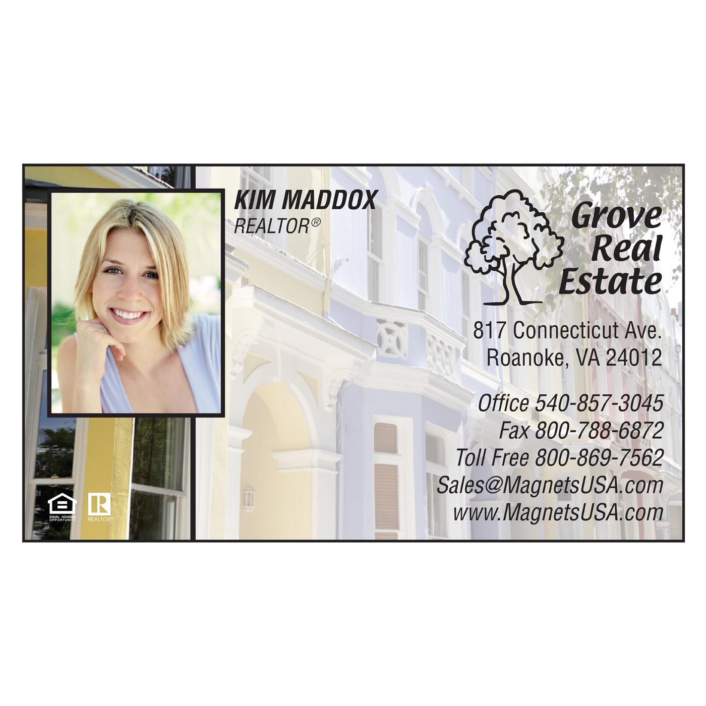 real estate business card