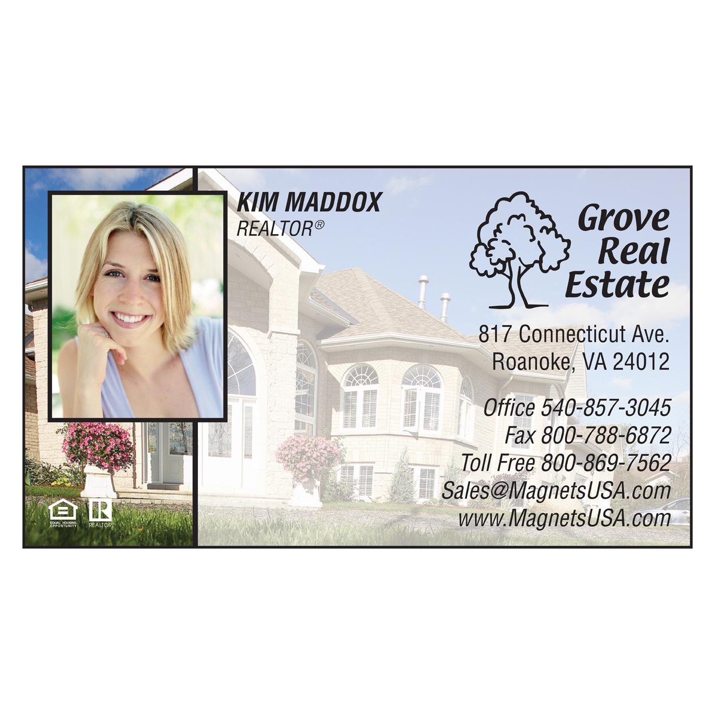 real estate business card