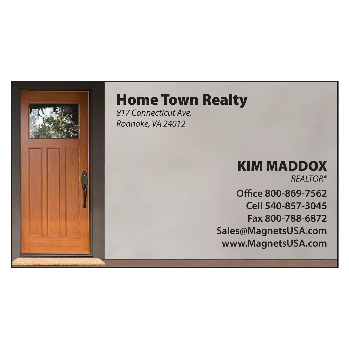 real estate business card