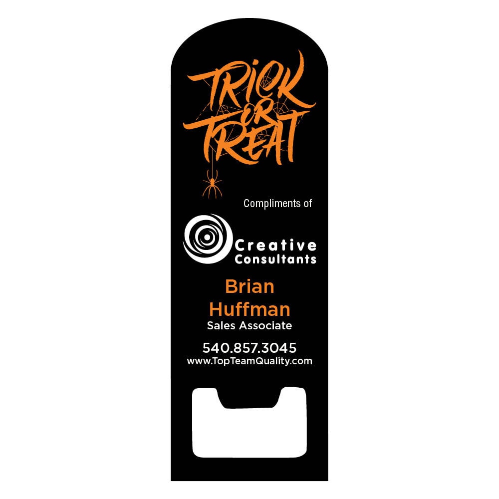 halloween bottle opener custom