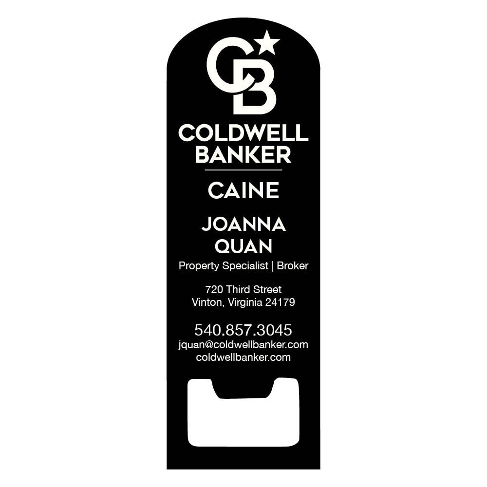 coldwell banker bottle opener