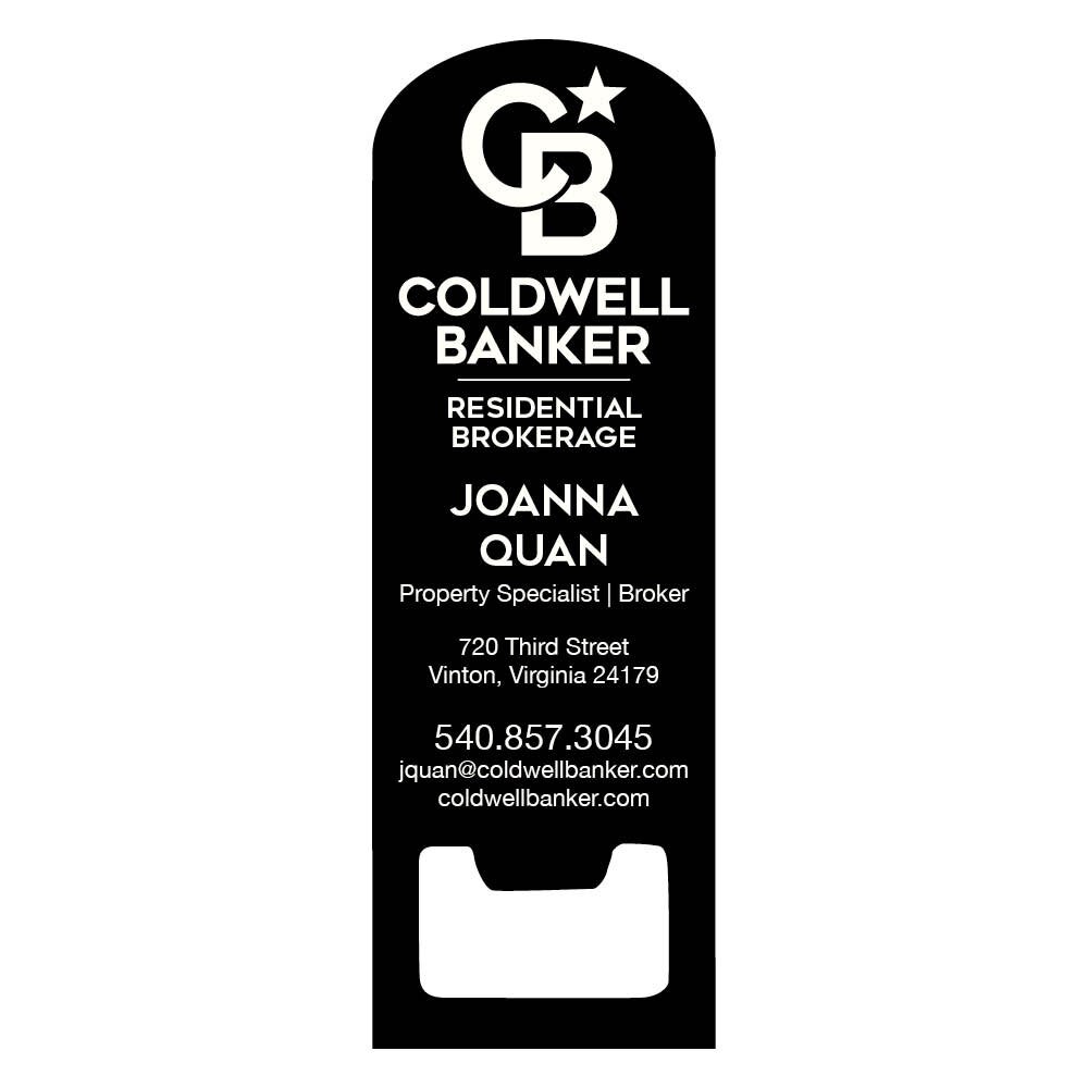 coldwell banker bottle opener