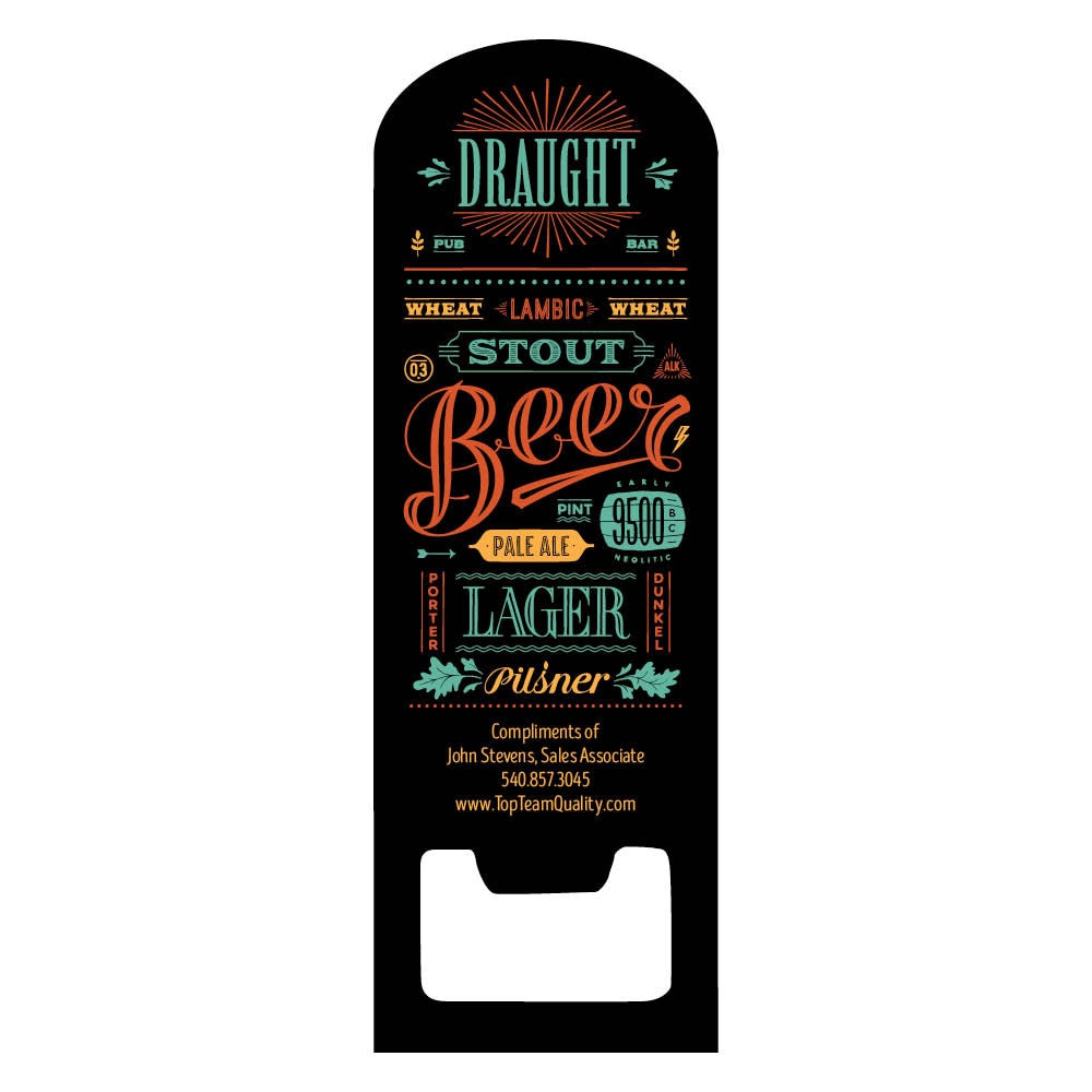 fridge magnet beer bottle opener