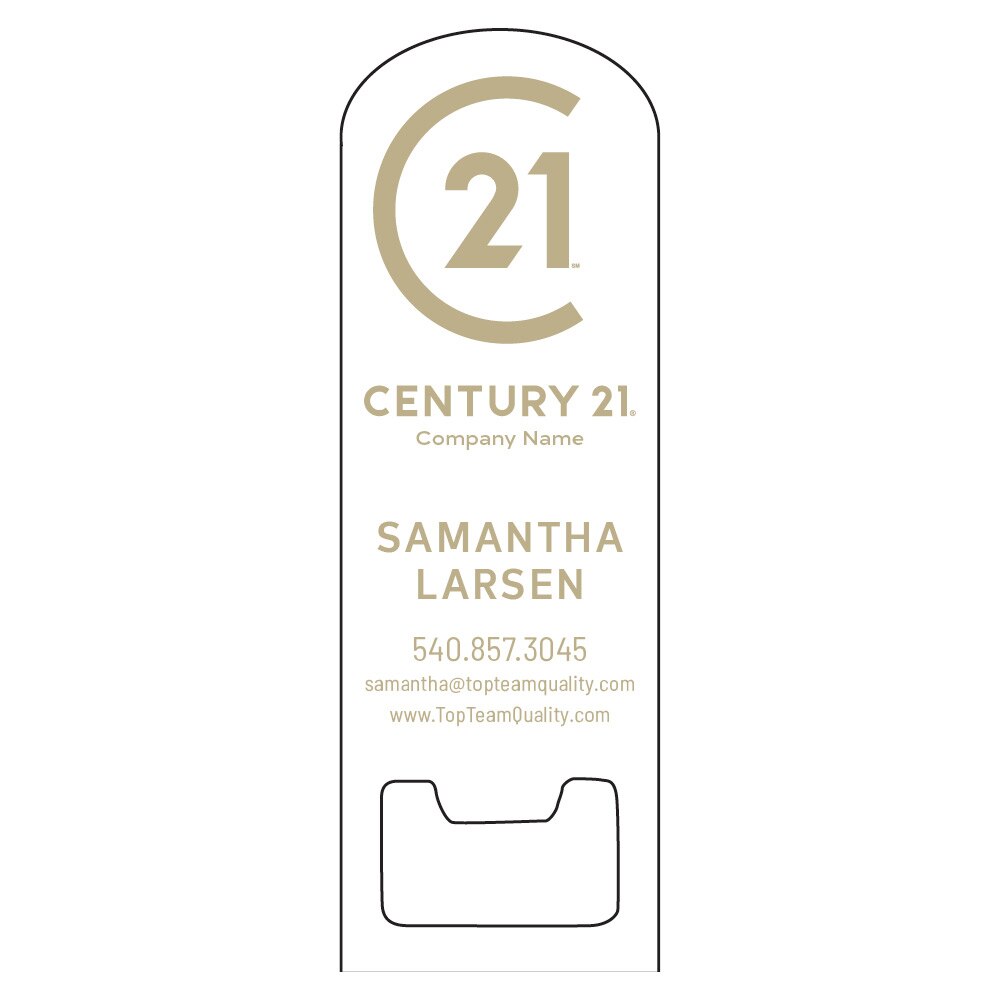 Century 21 Magnetic Bottle Opener