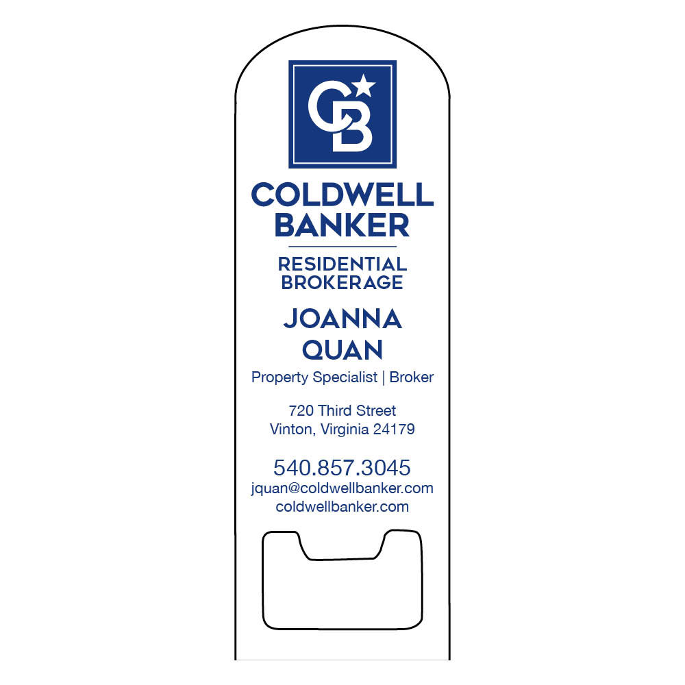 Coldwell Banker Bottle Opener