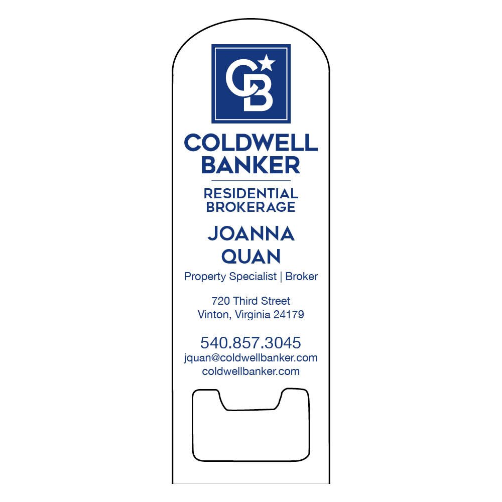 Coldwell Banker Bottle Opener