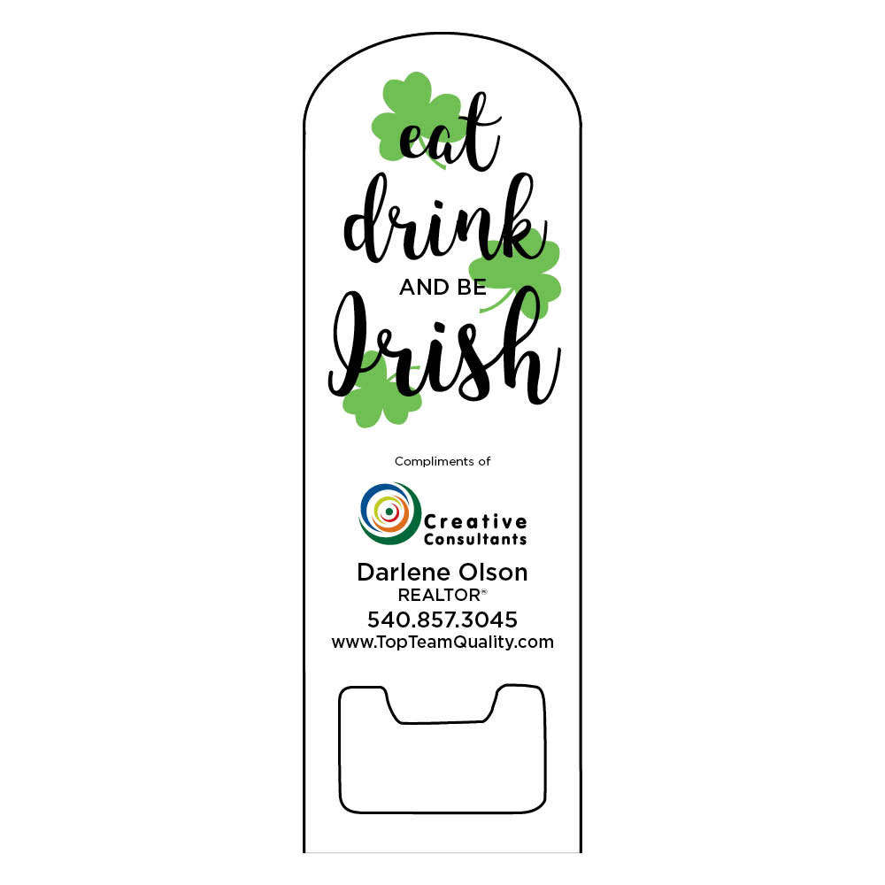 eat drink be Irish bottle openers