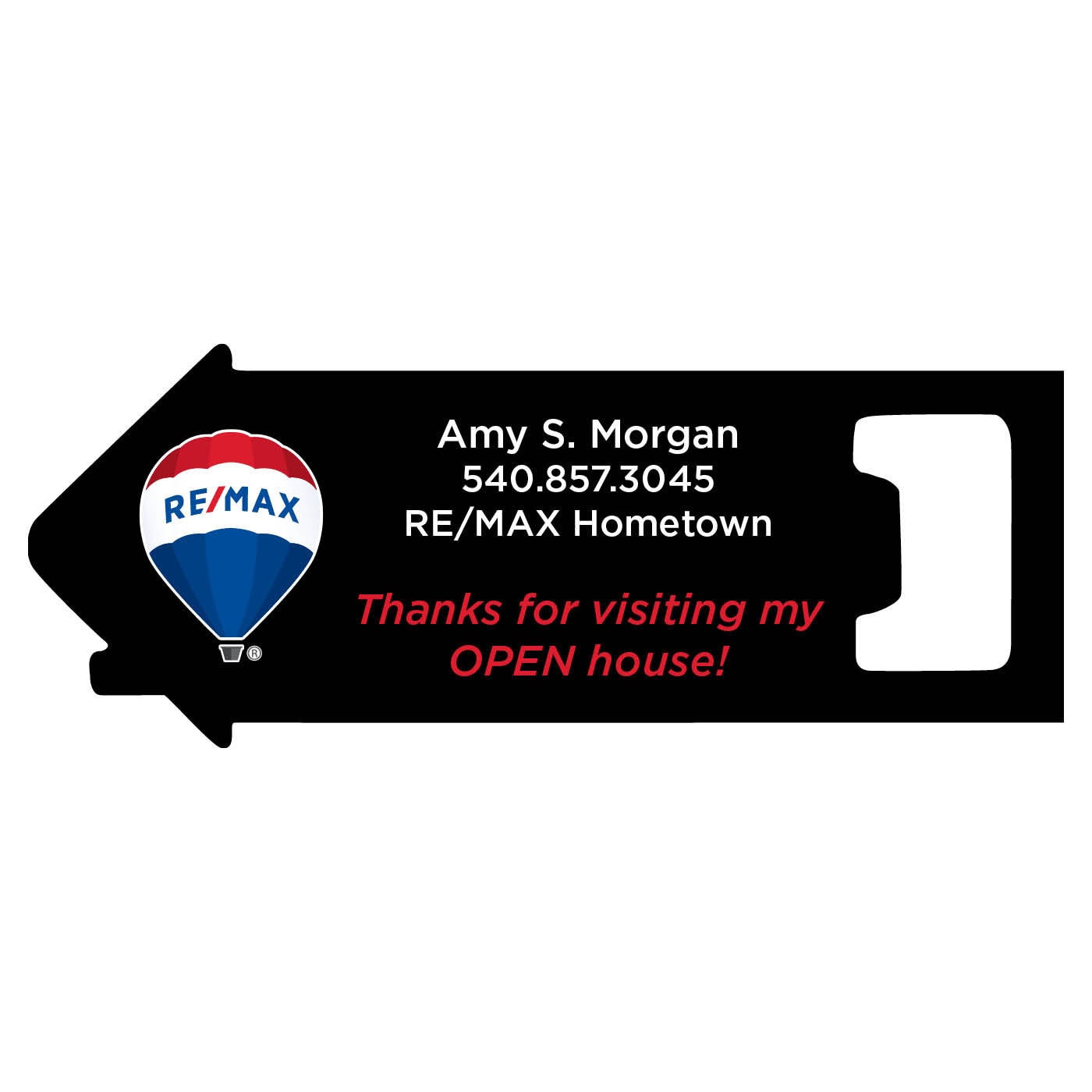 remax balloon logo bottle opener