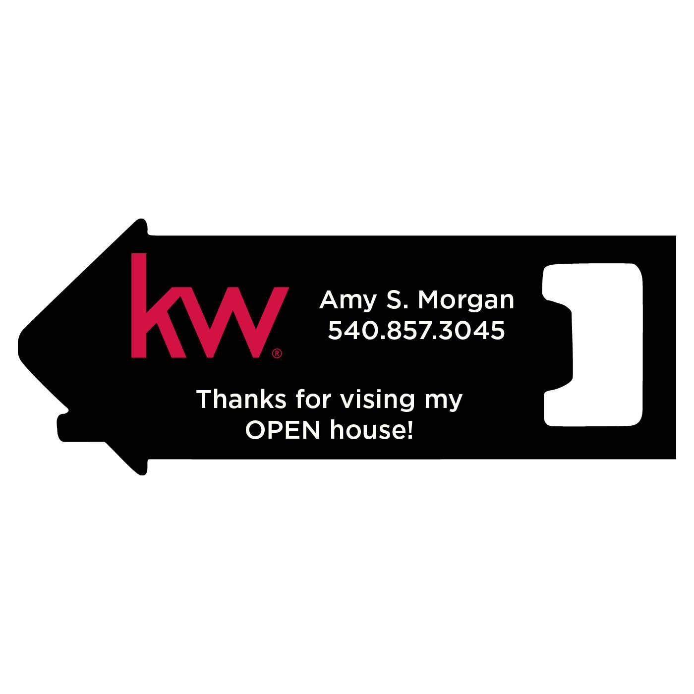 keller williams logo bottle opener