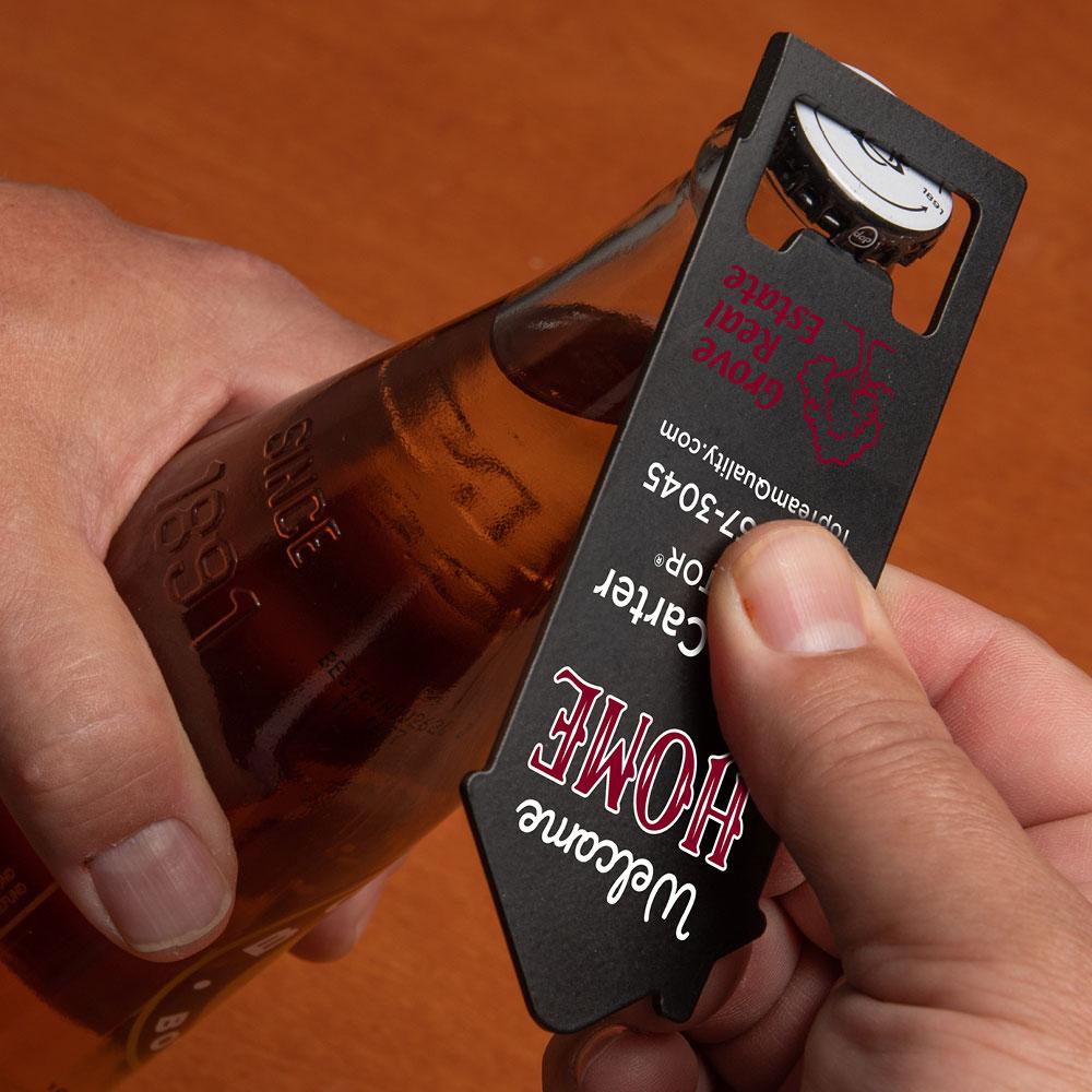 custom logo bottle opener