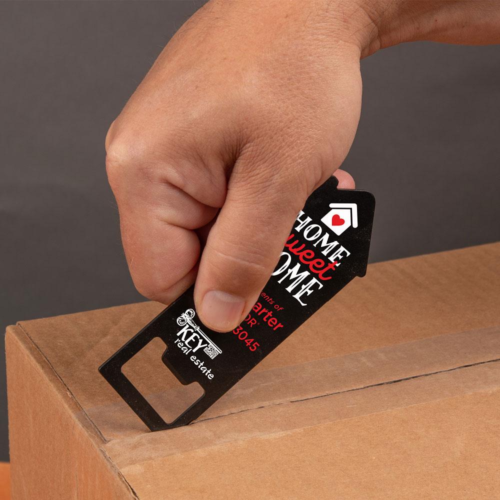 real estate slogan box opener