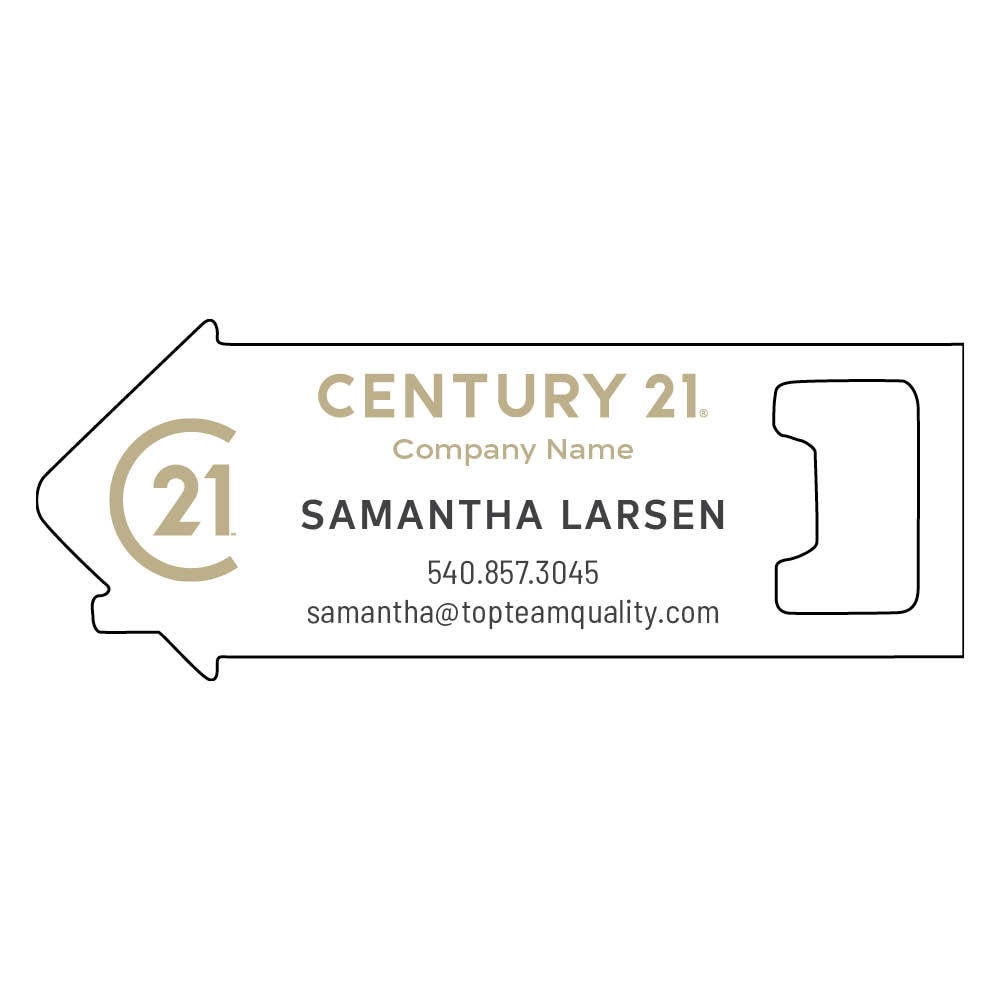 custom bottle opener century 21