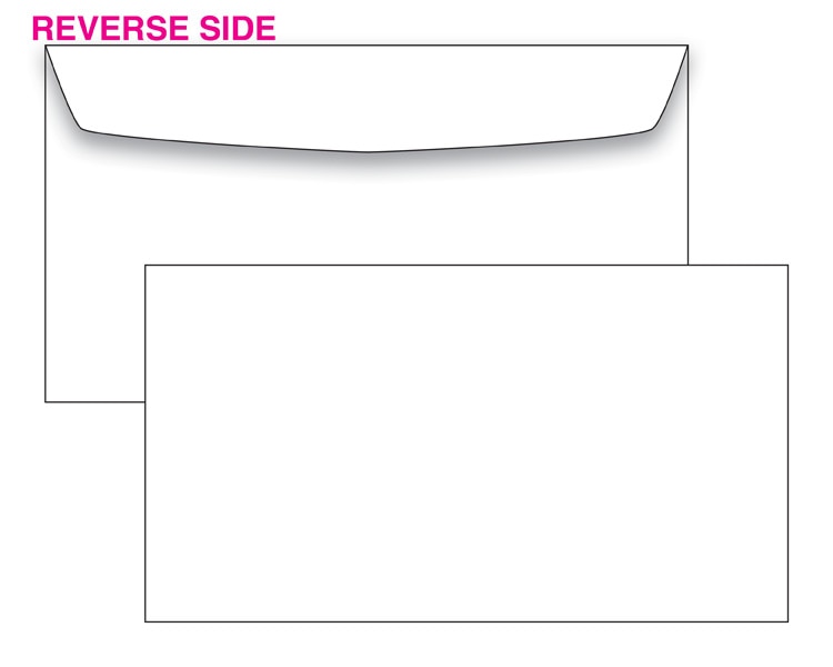 Regular white envelope #7