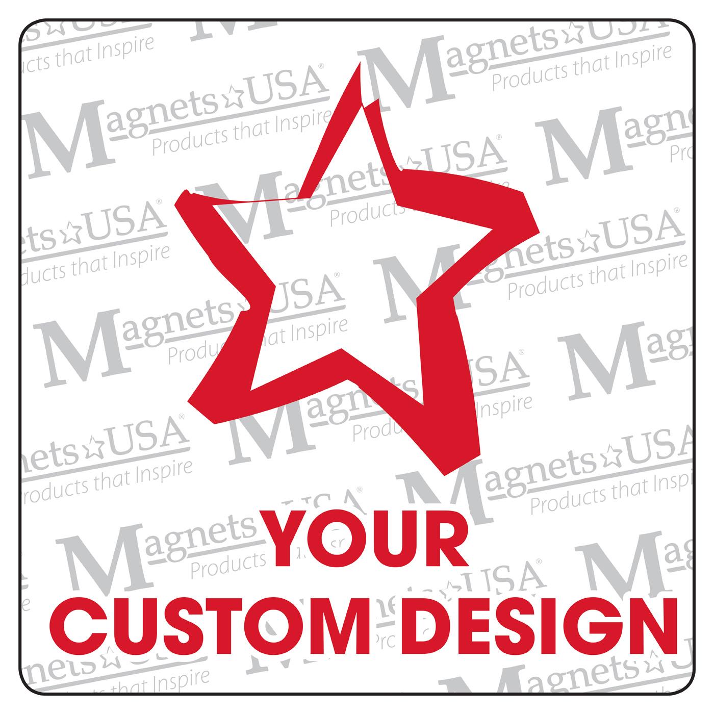 Custom 3" Square Magnet