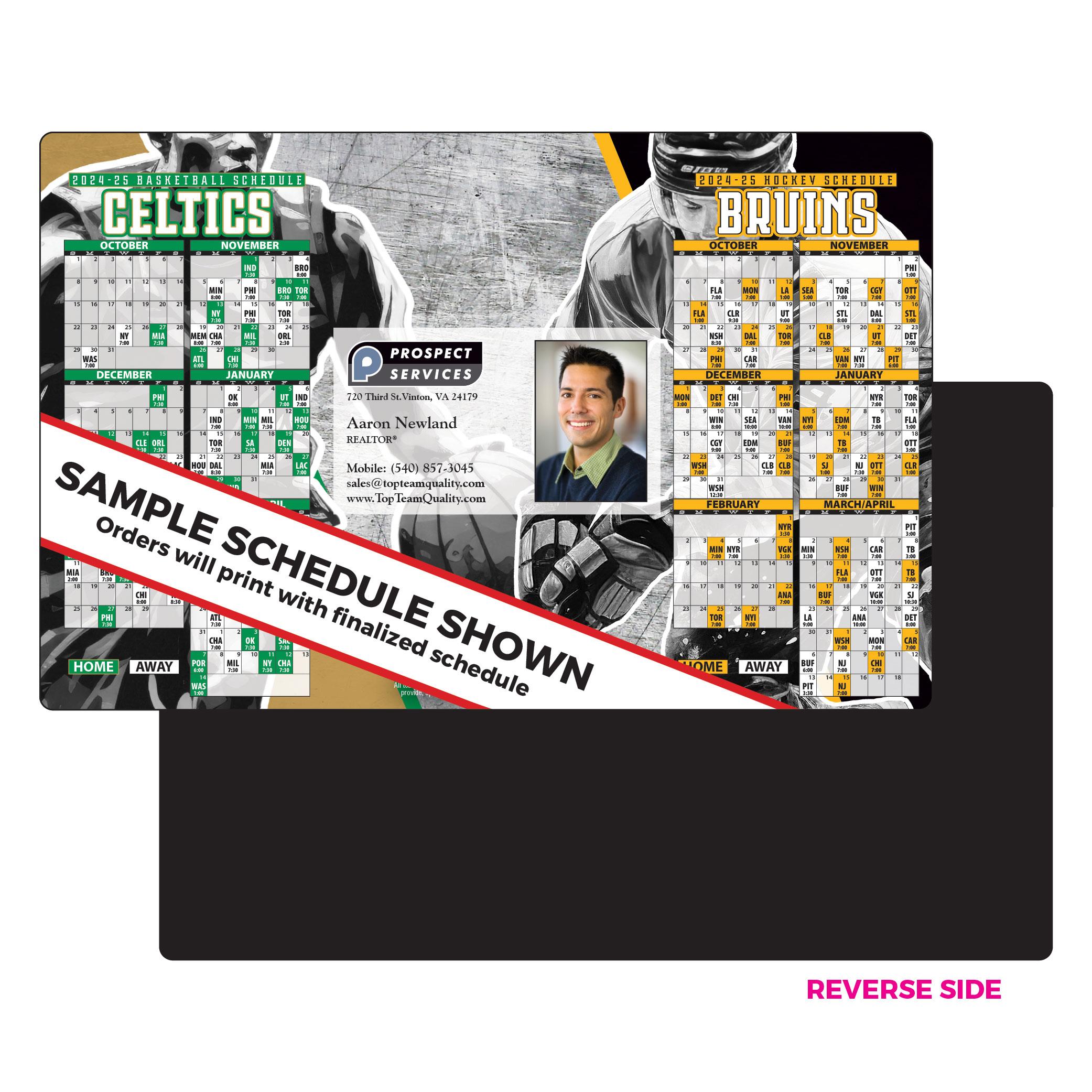 Boston Bruins Calendars, Bruins Year Calendar