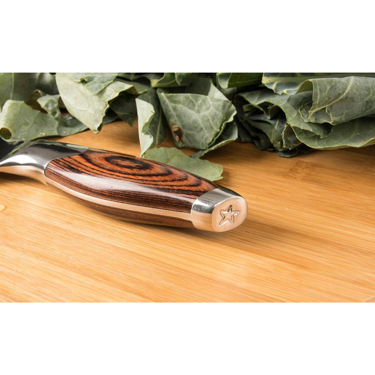 Water-resistant acacia wood handle