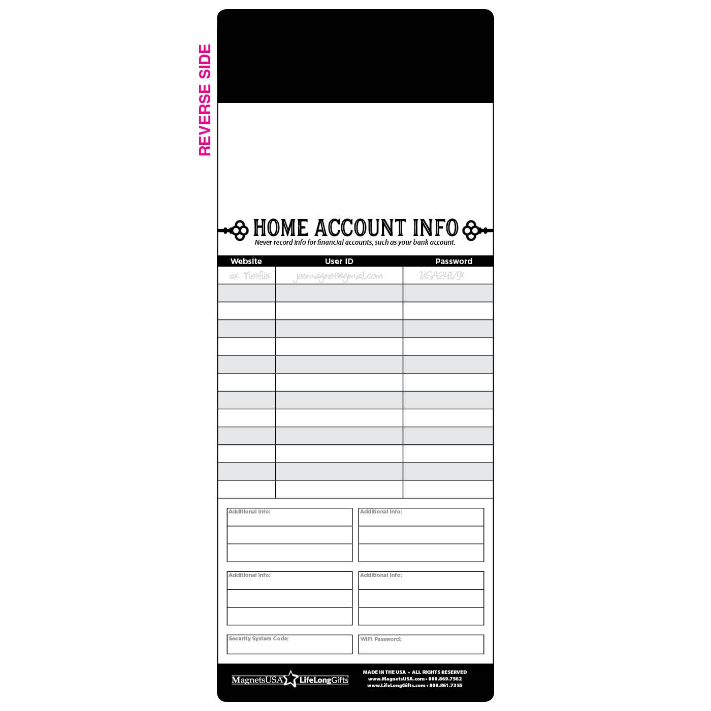 Emergency Tips Magnet Standard 3 5x8 75 Snow And Ice Storm Safety