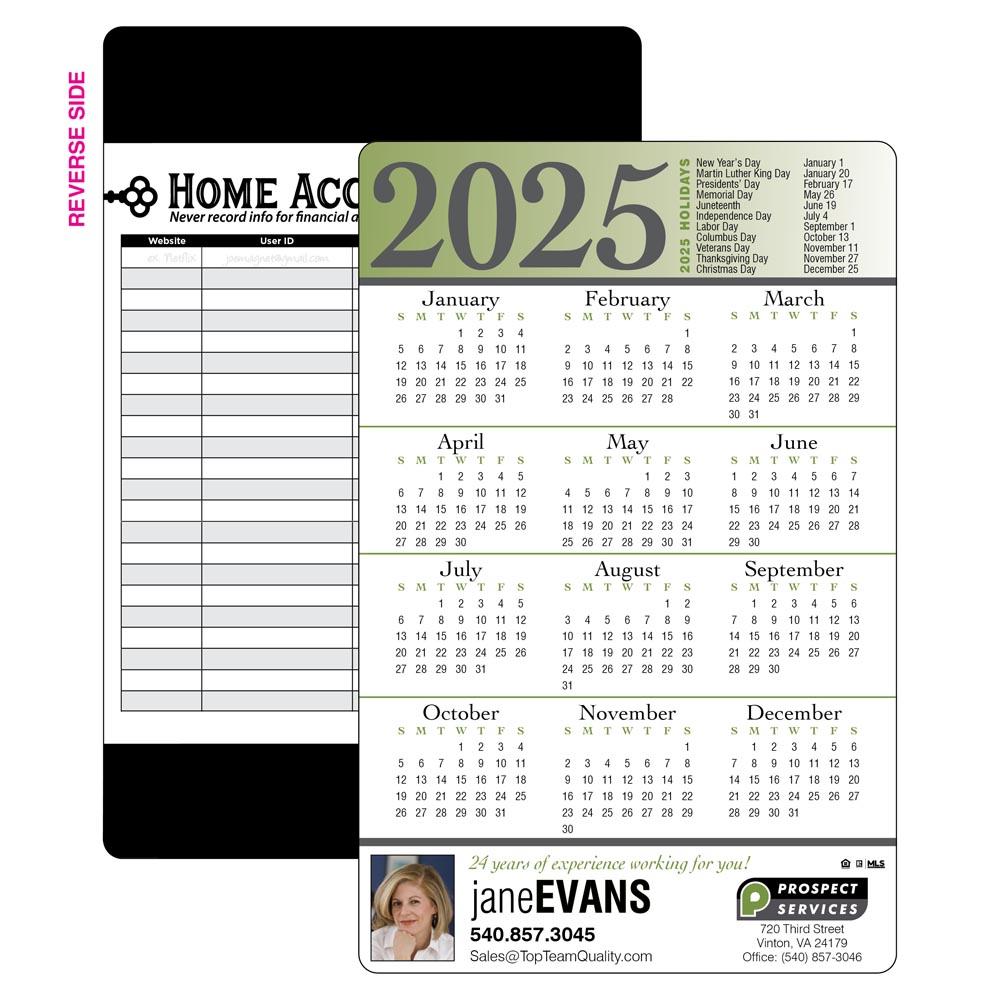 YearAtAGlance Calendar Card USA®