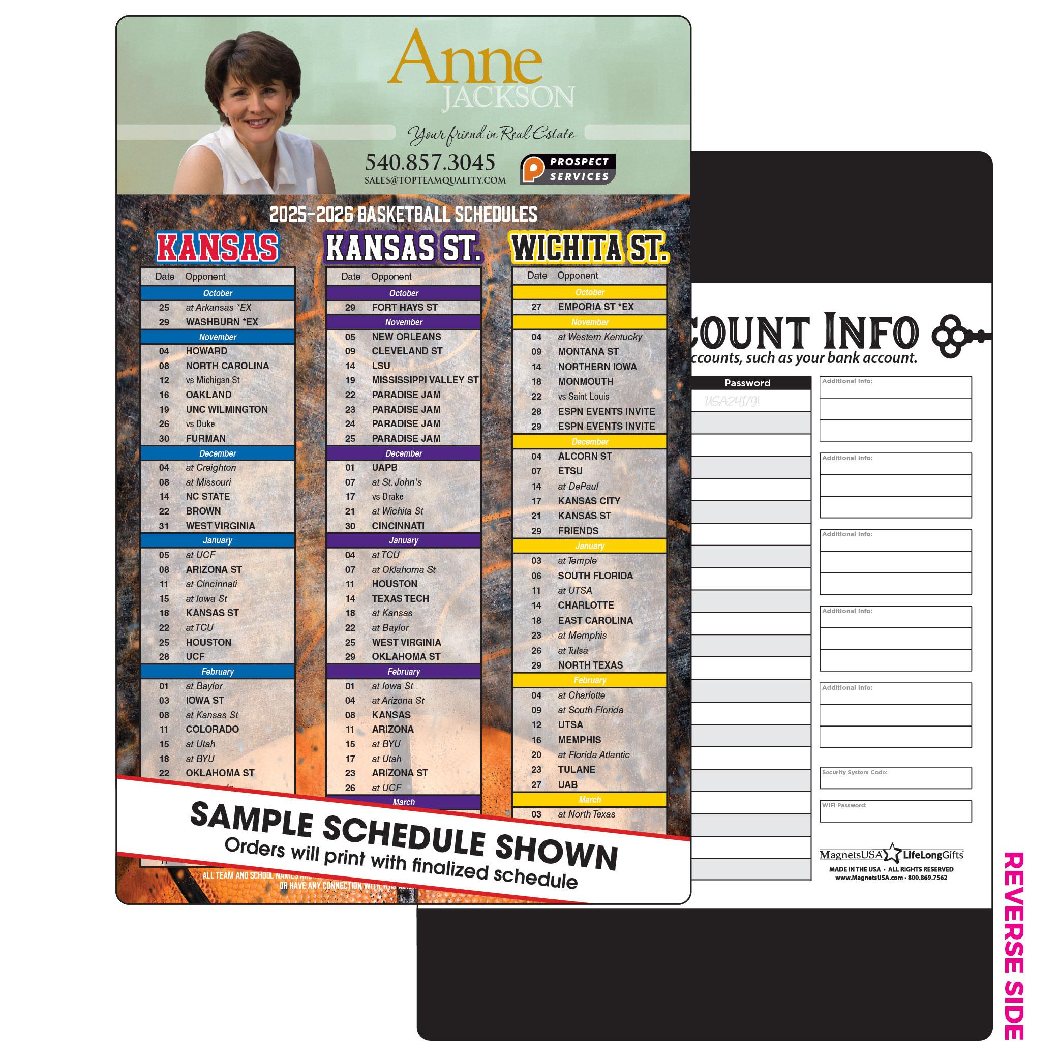 Printable K State Basketball Schedule