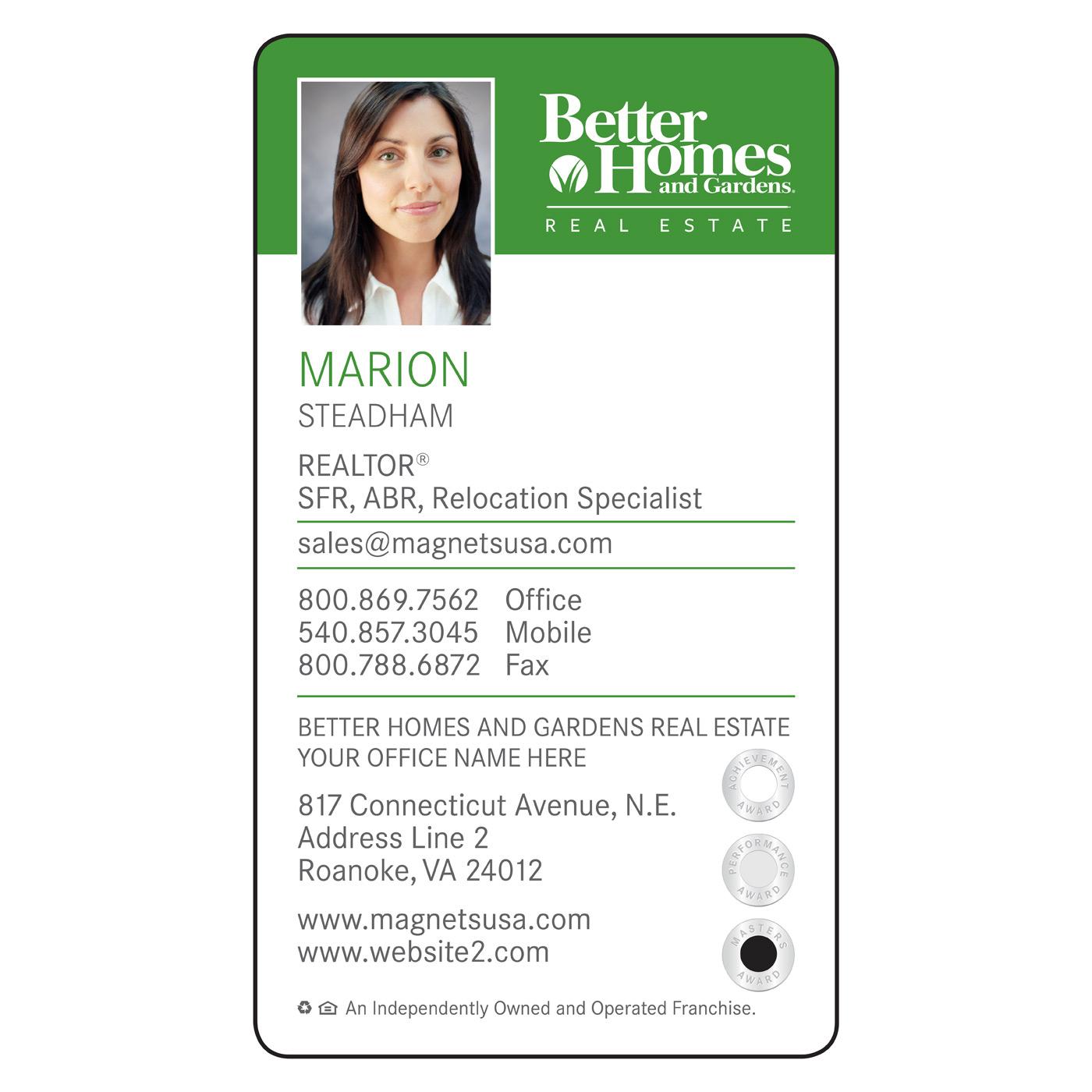 BHG Magnetic Business Card