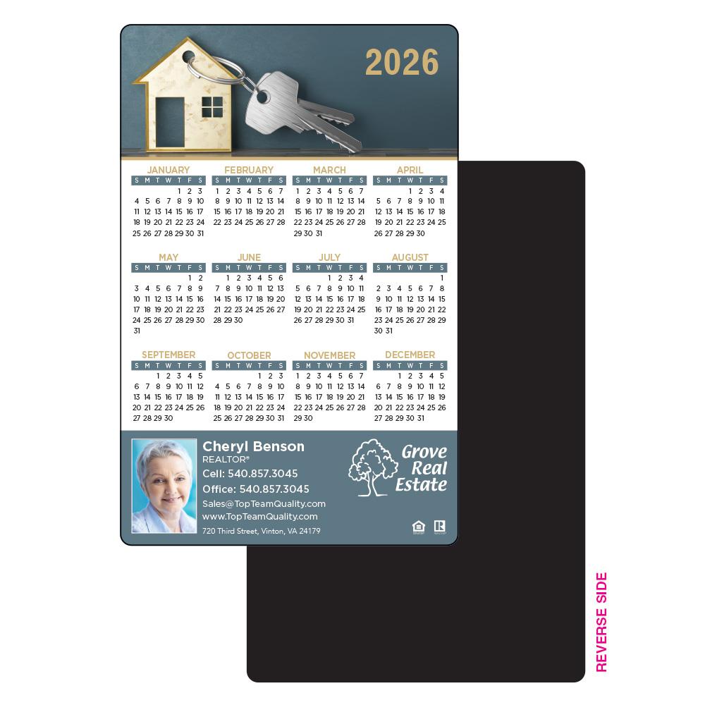Year at a Glance Calendar Magnet House Key Magnets USA Year at a Glance Calendar Magnet House Key Magnets USA
