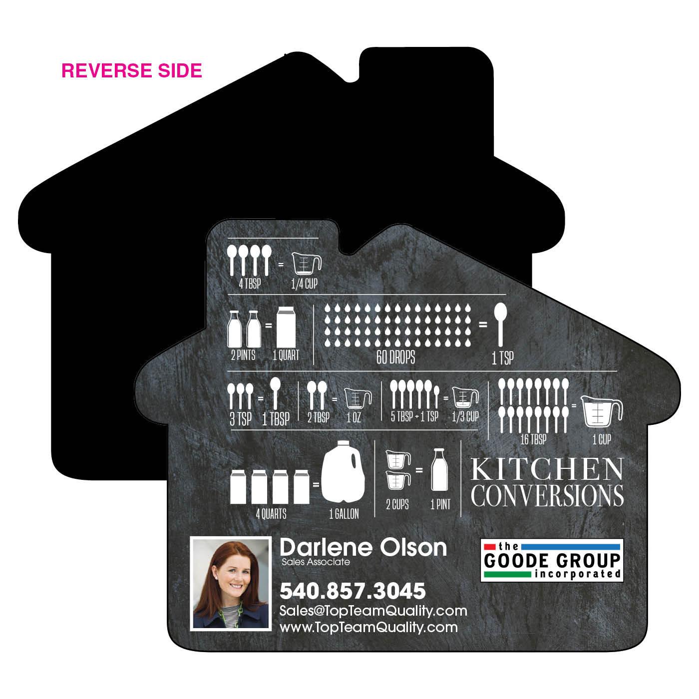 Printed House Shaped USA®