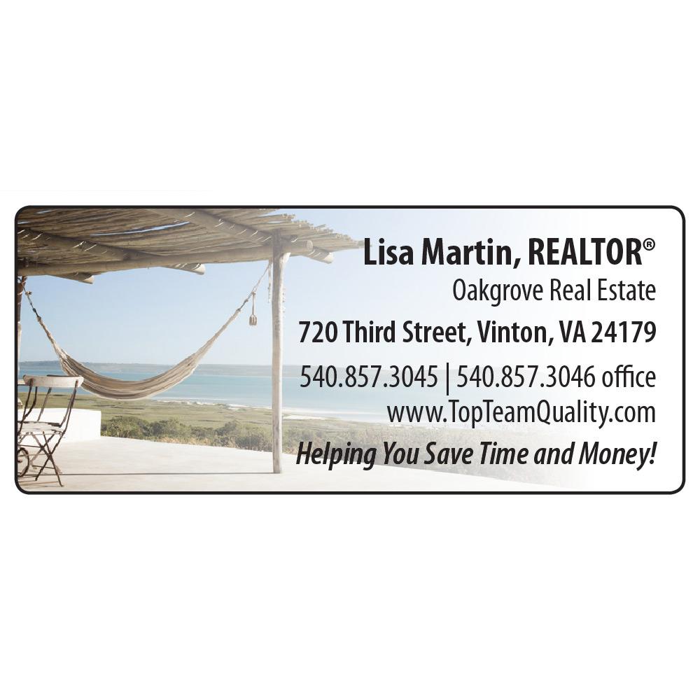 Large Return Address Label