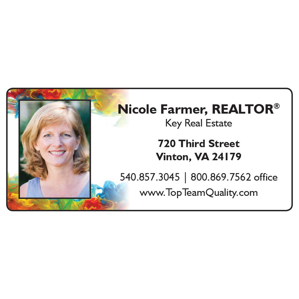 Large Return Address Label