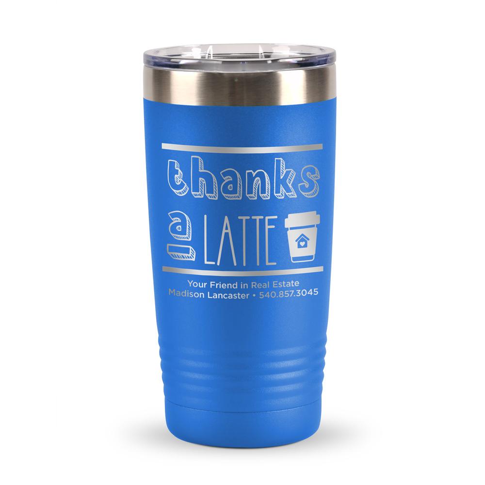 Royal Blue Custom Tumblers Bulk