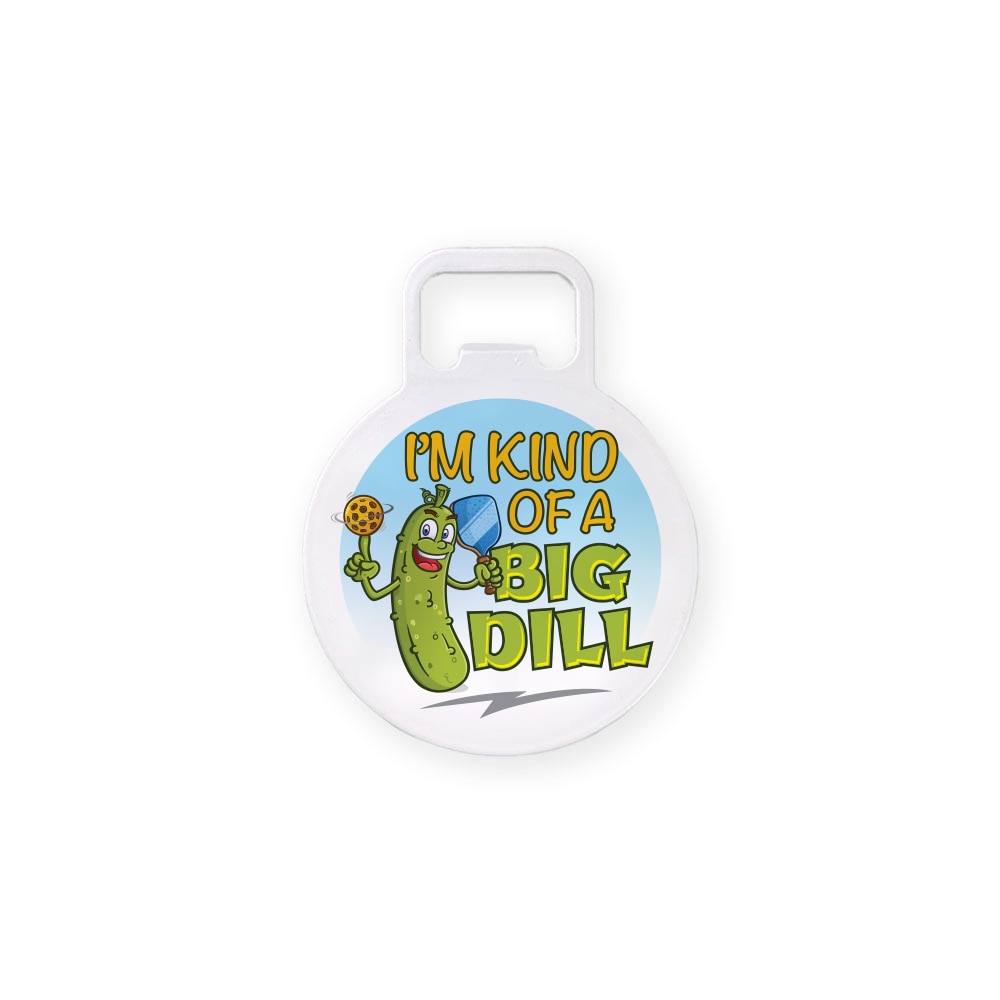 MagnetsUSA Big Dill Pickleball Bottle Opener